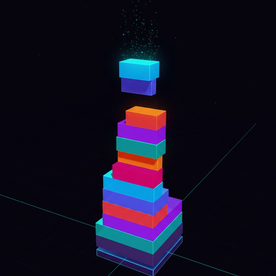 Sky Fall Stack - Tower Stack